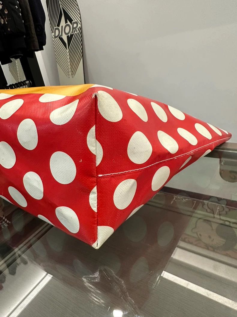 Marni Marni White Polka Dot Red Tote Bag Size ONE SIZE - 7 Thumbnail