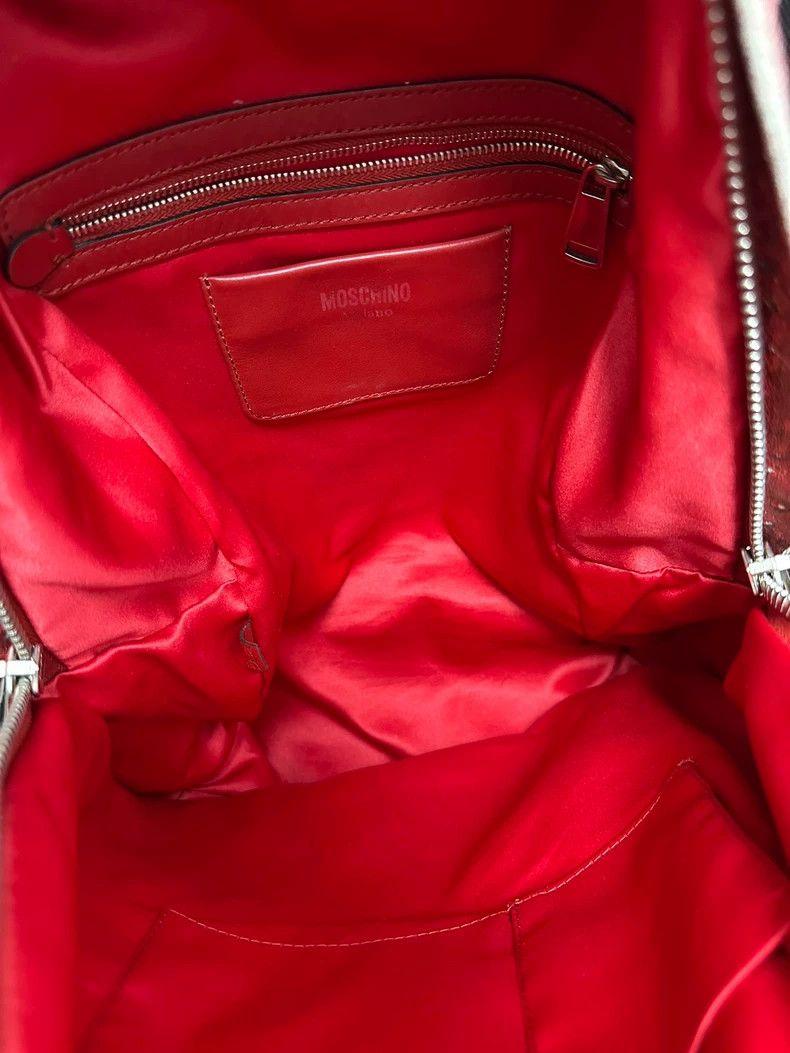 Moschino Moschino x Coca Cola Logo Backpack Size ONE SIZE - 6 Thumbnail