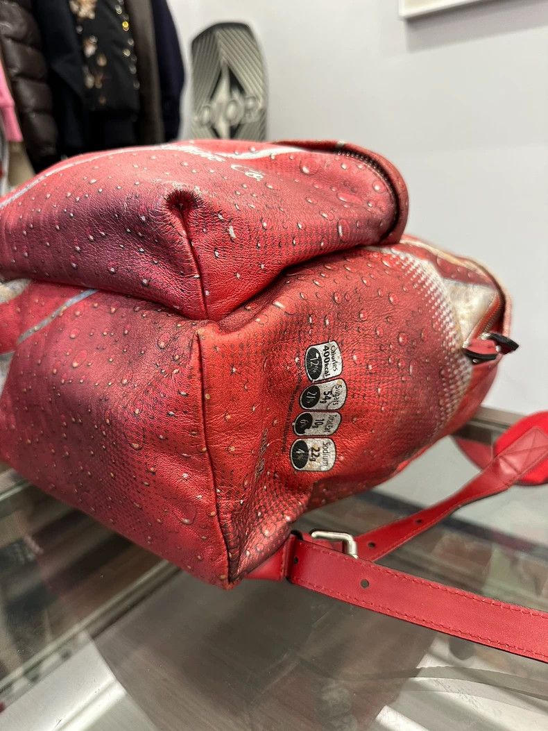 Moschino Moschino x Coca Cola Logo Backpack Size ONE SIZE - 5 Thumbnail