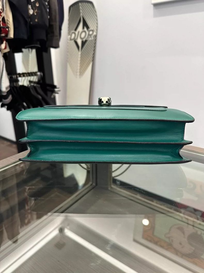 Bvlgari Bvlgari Serpenti Green Shoulder Bag 27cm Size ONE SIZE - 5 Thumbnail