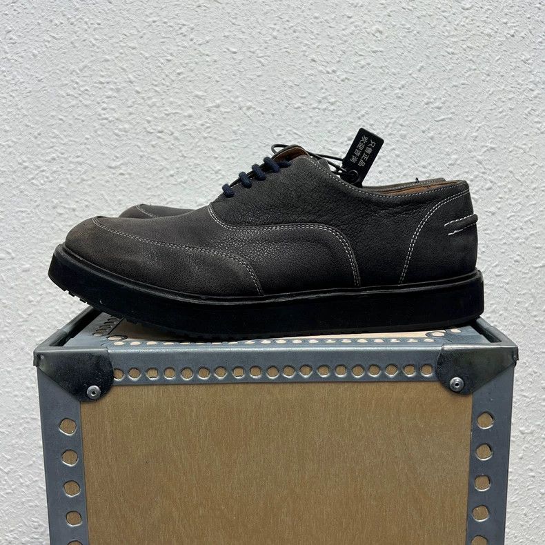 Emporio Armani Emporio Armani Men's Suede Leather Shoes Size US 7 / EU 40 - 2 Thumbnail