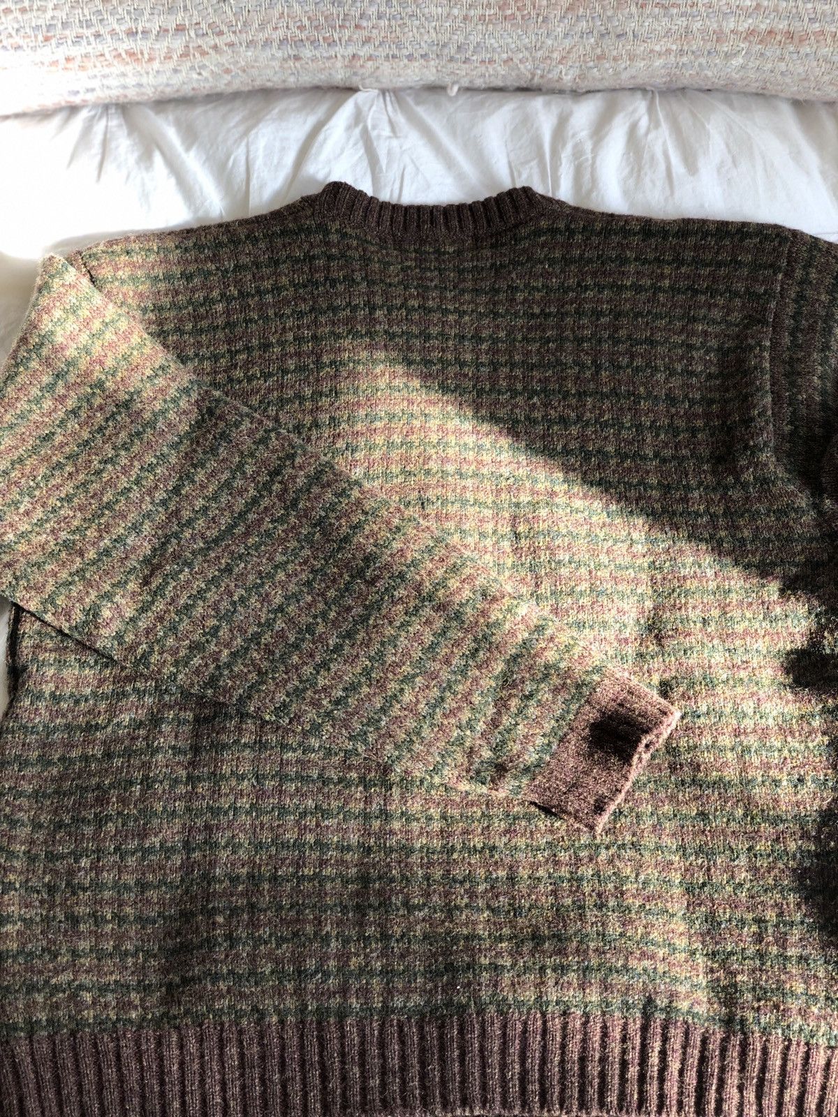 Brooks Brothers 100% Shetland Wool Crew Neck Sweater Size US M / EU 48-50 / 2 - 3 Thumbnail