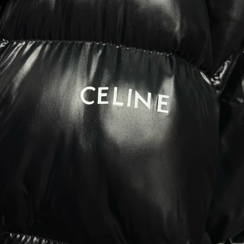 Celine CELINE Logo Print Mid-Length Cotton Jacket Size US L / EU 52-54 / 3 - 5 Thumbnail