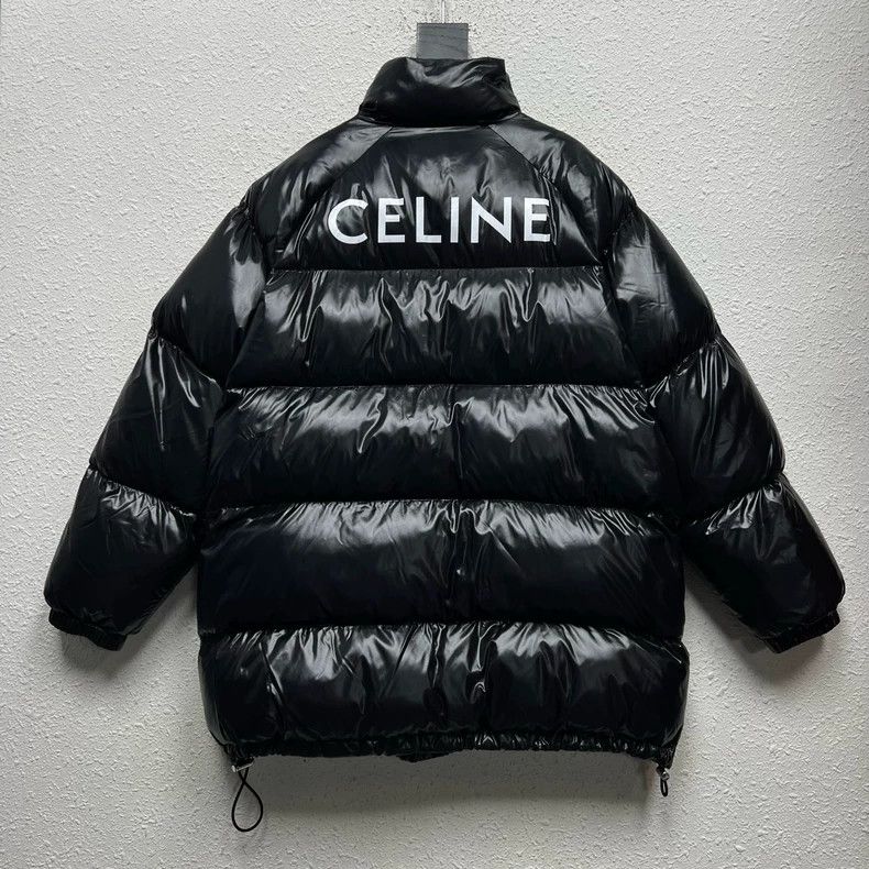 Celine CELINE Logo Print Mid-Length Cotton Jacket Size US L / EU 52-54 / 3 - 2 Thumbnail