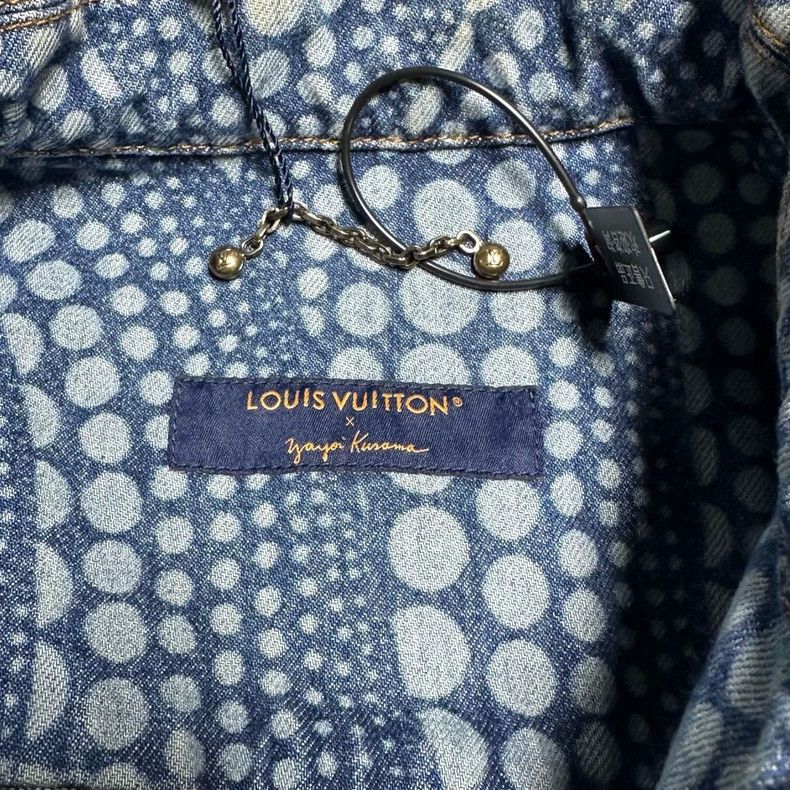 Louis Vuitton Louis Vuitton Kusama Pumpkin Denim Jacket Size US L / EU 52-54 / 3 - 3 Thumbnail