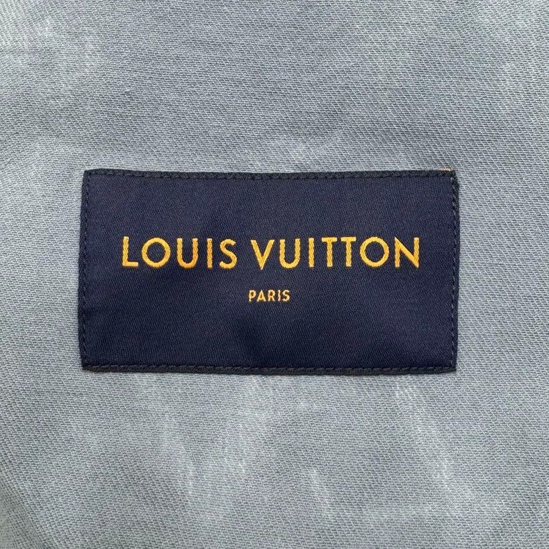 Louis Vuitton Louis Vuitton Logo Denim Jacket New Style Size US XXL / EU 58 / 5 - 3 Thumbnail