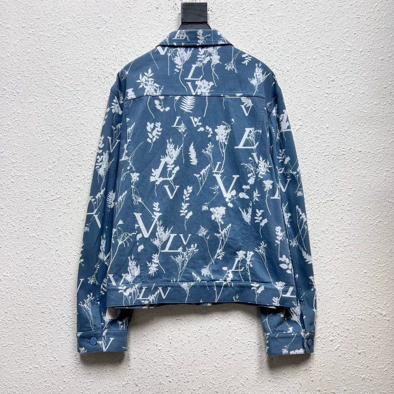 Louis Vuitton Louis Vuitton Logo Denim Jacket New Style Size US XXL / EU 58 / 5 - 2 Thumbnail