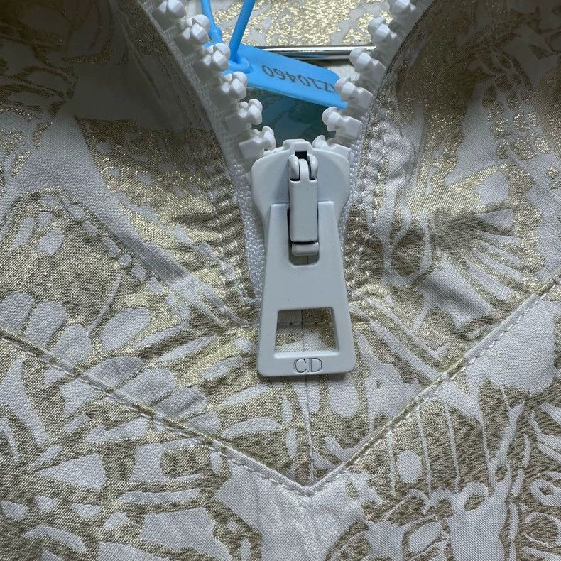 Dior Dior Gold Butterfly Floral Hooded Jacket Size US XS / EU 42 / 0 - 5 Thumbnail