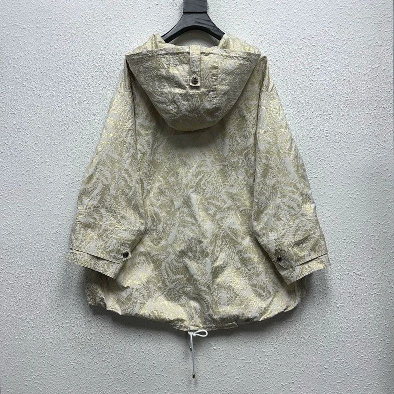 Dior Dior Gold Butterfly Floral Hooded Jacket Size US XS / EU 42 / 0 - 2 Thumbnail