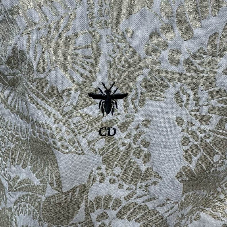Dior Dior Gold Butterfly Floral Hooded Jacket Size US XS / EU 42 / 0 - 6 Thumbnail