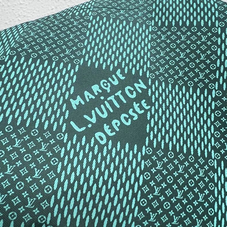 Louis Vuitton Louis Vuitton Green Checkered Hooded Jacket Size US L / EU 52-54 / 3 - 5 Thumbnail