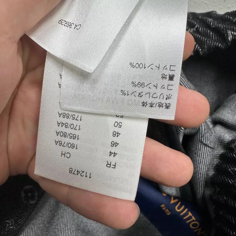 Louis Vuitton Louis Vuitton Star Pattern Denim Jacket Size US L / EU 52-54 / 3 - 7 Thumbnail