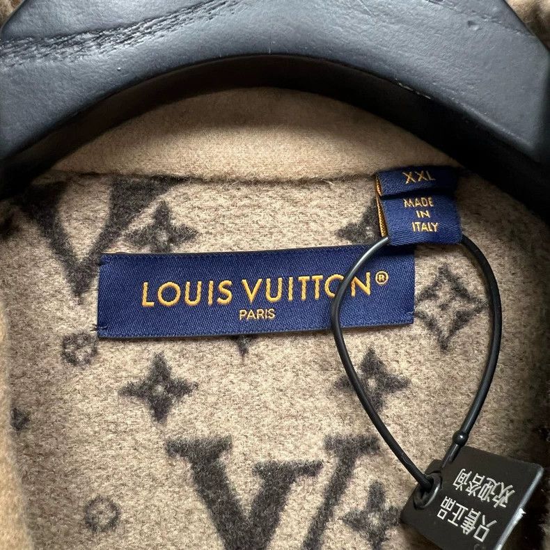 Louis Vuitton Louis Vuitton Double-Sided Cashmere Coat Size US XXL / EU 58 / 5 - 3 Thumbnail