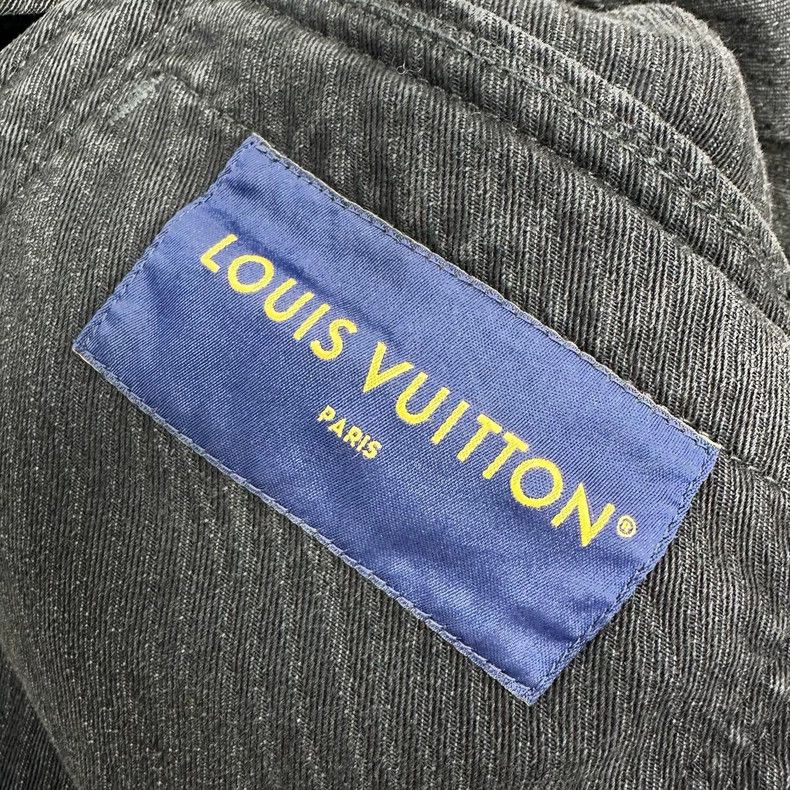 Louis Vuitton Louis Vuitton Logo Denim Jacket Size US L / EU 52-54 / 3 - 3 Thumbnail