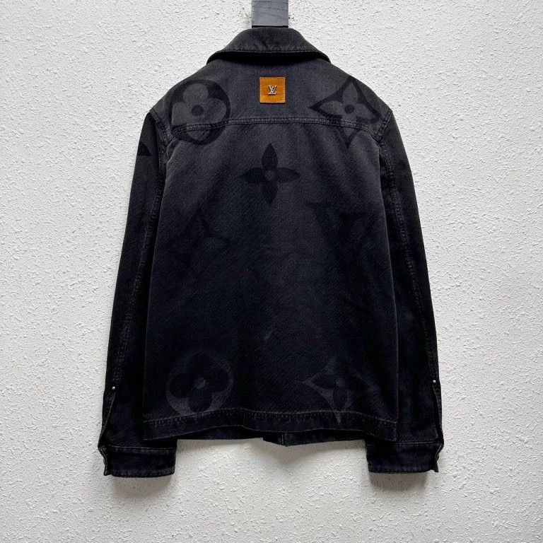 Louis Vuitton Louis Vuitton Logo Denim Jacket Size US L / EU 52-54 / 3 - 2 Thumbnail