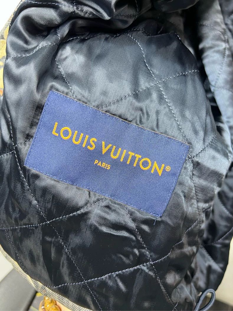 Louis Vuitton Louis Vuitton Fire Cloud Denim Jacket Size US XXL / EU 58 / 5 - 3 Thumbnail