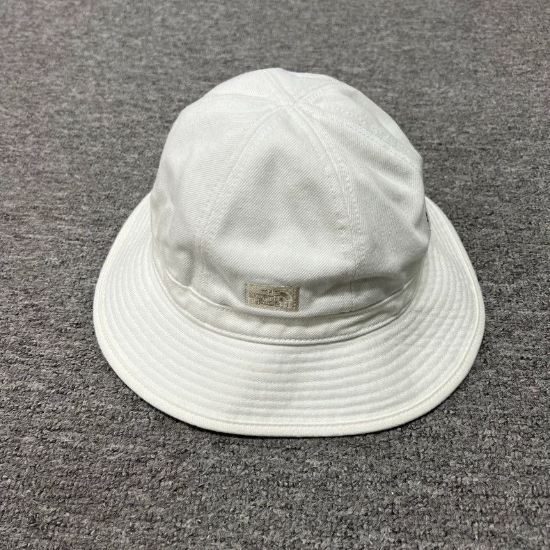 The North Face The North Face White Denim Bucket Hat Size ONE SIZE - 2 Thumbnail