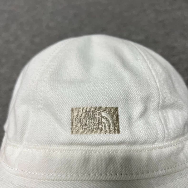 The North Face The North Face White Denim Bucket Hat Size ONE SIZE - 3 Thumbnail