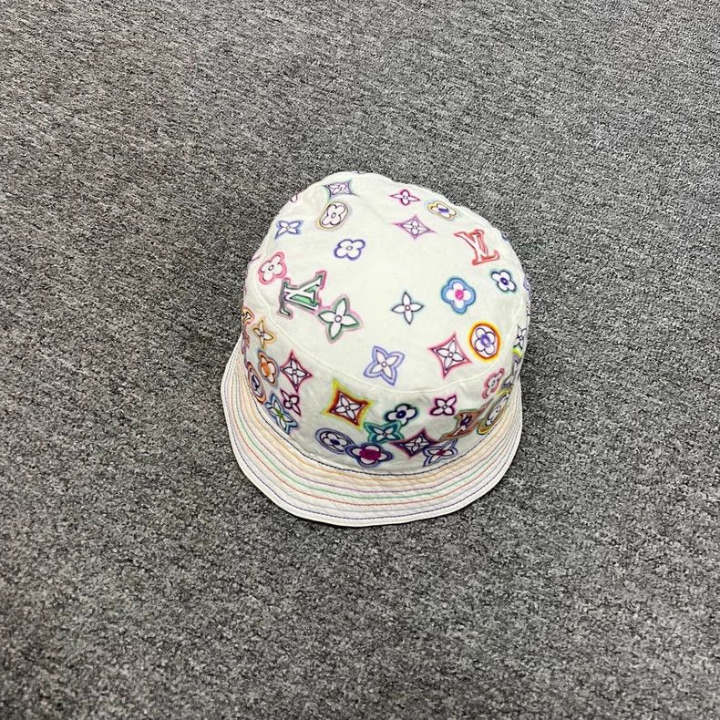 Louis Vuitton Louis Vuitton Colorful Graffiti Bucket Hat Size ONE SIZE - 2 Thumbnail