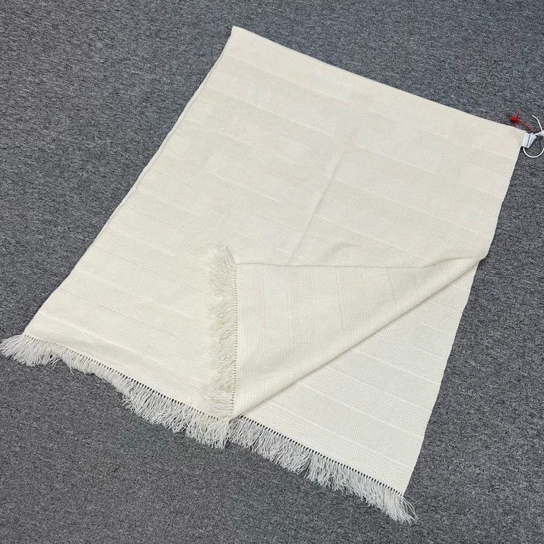 Hermes Hermes Rayee Cashmere Scarf Size ONE SIZE - 2 Thumbnail
