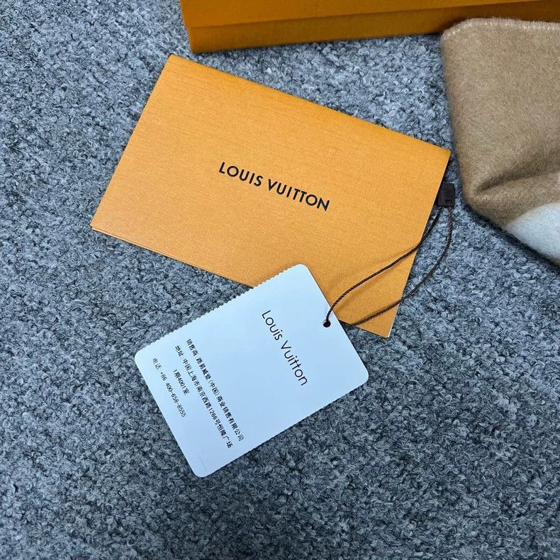 Louis Vuitton Louis Vuitton Cashmere Scarf with Tags Size ONE SIZE - 4 Thumbnail