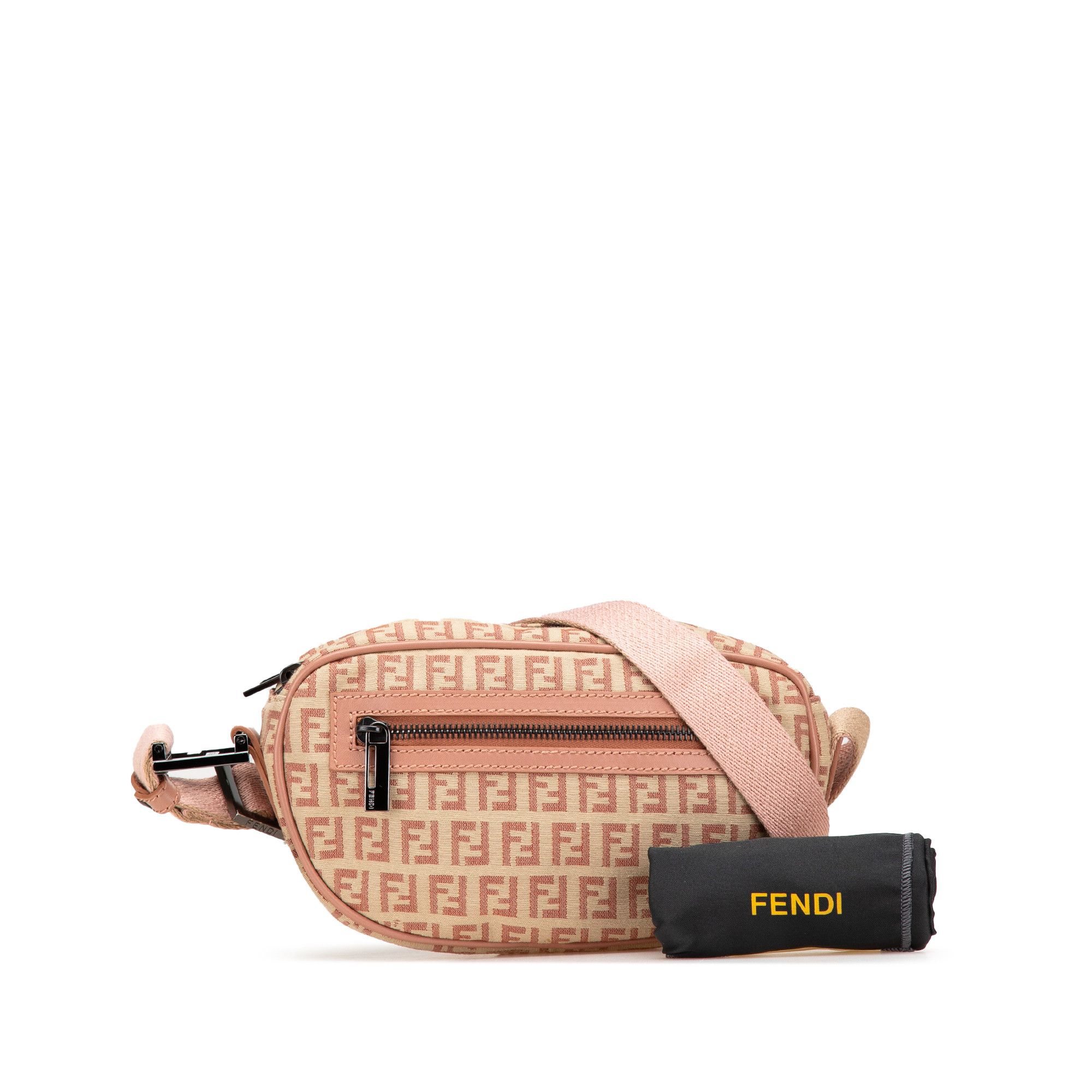 Fendi Fendi Zucchino Canvas Crossbody Size ONE SIZE - 12 Thumbnail