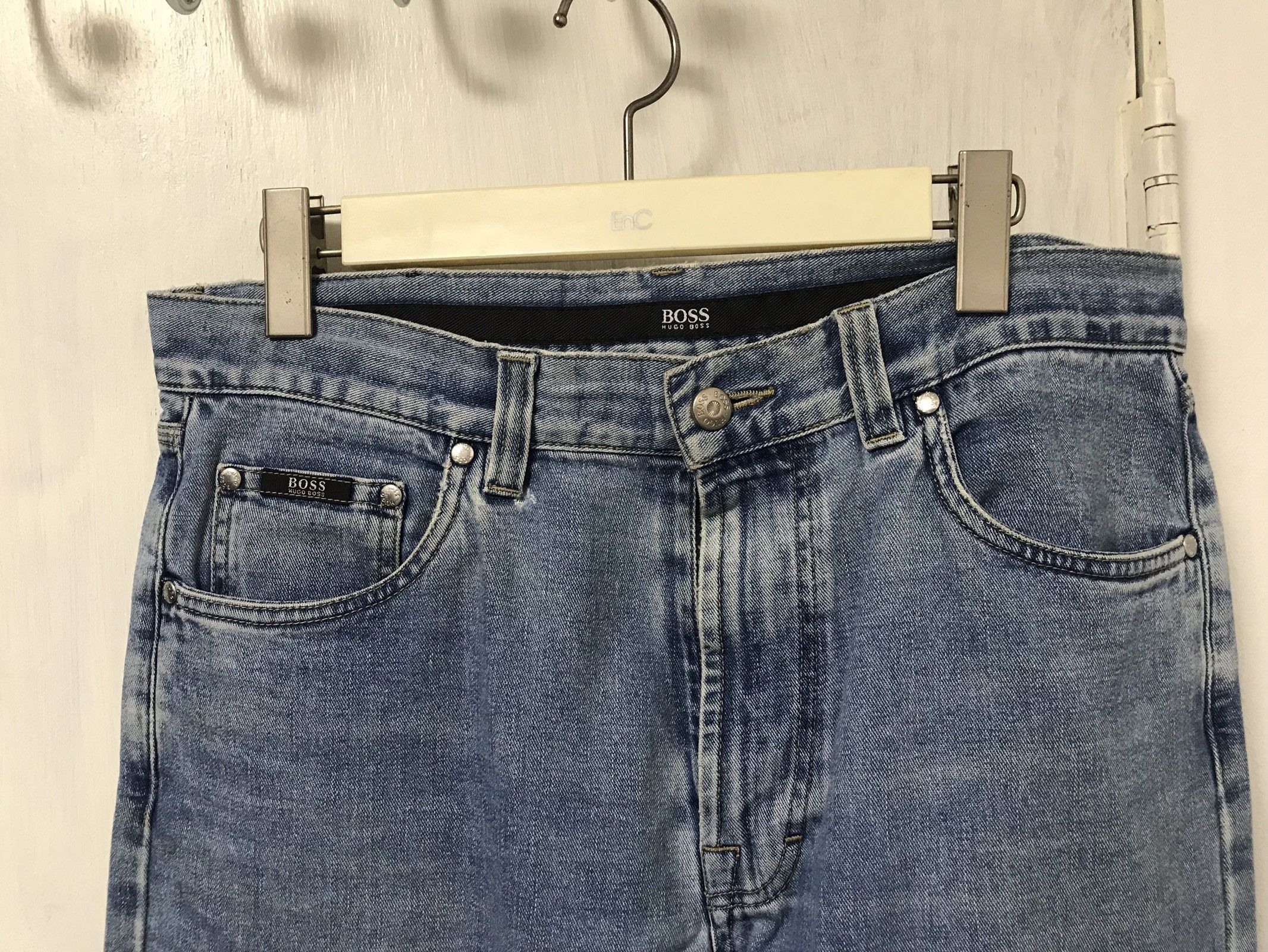 Hugo Boss select line blue jeans Grailed