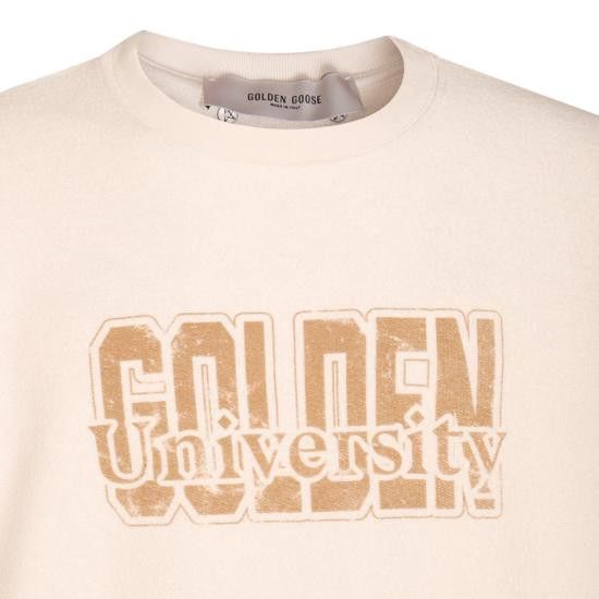 Golden Goose GOLDEN GOOSE Men Hoodies GMP01223 P002135 11616 White Size US XL / EU 56 / 4 - 5 Thumbnail
