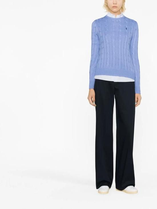 Ralph Lauren RALPH LAUREN Women Sweater 211891640003 BLUE Size XS / US 0-2 / IT 36-38 - 2 Thumbnail