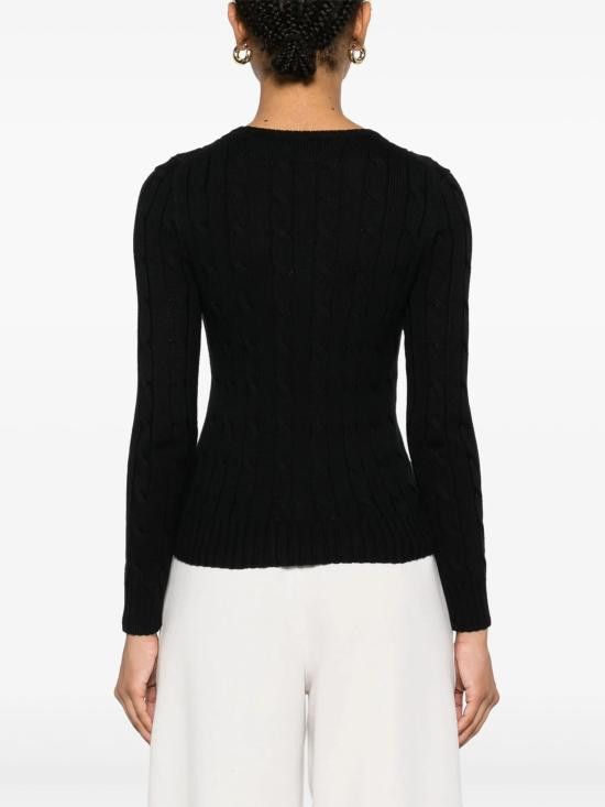 Ralph Lauren RALPH LAUREN Women Sweater 211891640027 001 BLACK Size XS / US 0-2 / IT 36-38 - 4 Thumbnail