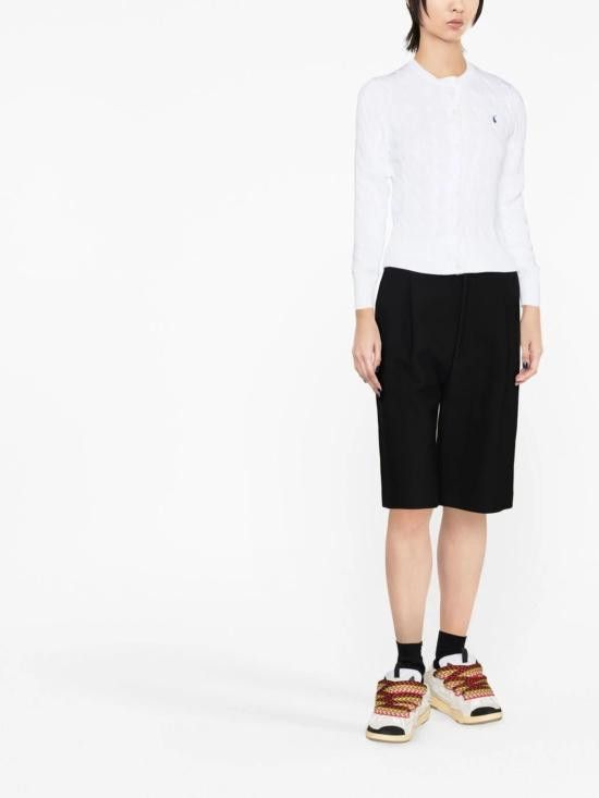 Ralph Lauren RALPH LAUREN Women Sweater 211891643001 100 WHITE Size M / US 6-8 / IT 42-44 - 2 Thumbnail