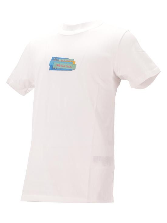 Paul Smith PAUL SMITH Men T-Shirts M2R010RPP5128 WHITE Size US L / EU 52-54 / 3 - 2 Thumbnail