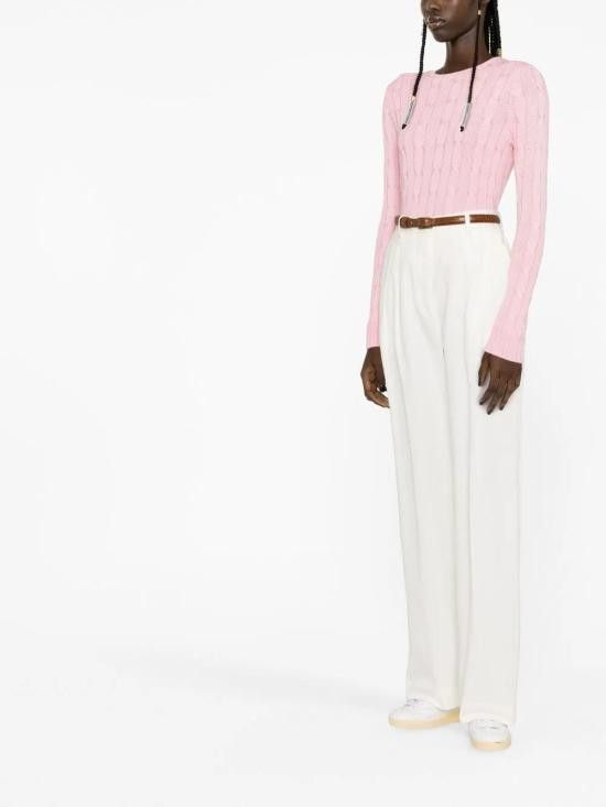 Ralph Lauren RALPH LAUREN Women Sweater 211891640004 650 PINK Size S / US 4 / IT 40 - 3 Thumbnail