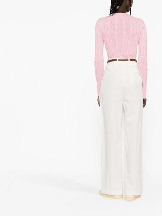 Ralph Lauren RALPH LAUREN Women Sweater 211891640004 650 PINK Size S / US 4 / IT 40 - 4 Thumbnail