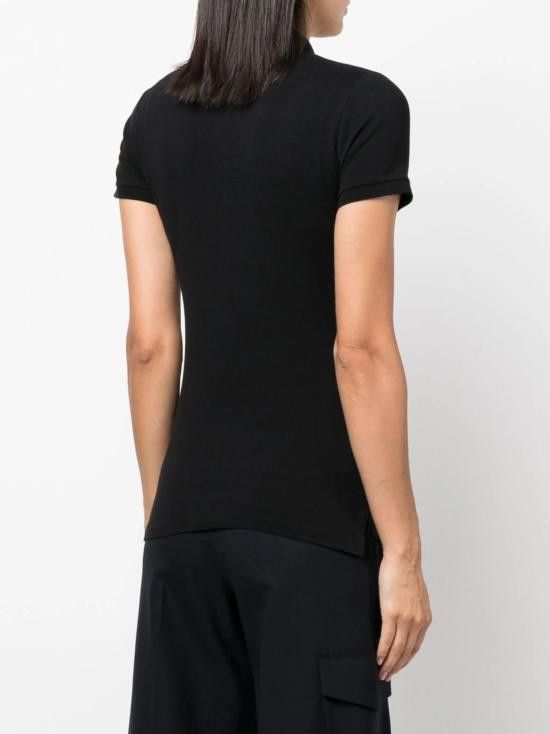 Ralph Lauren RALPH LAUREN Women Polo Shirts 211870245005 001 BLACK Size M / US 6-8 / IT 42-44 - 4 Thumbnail