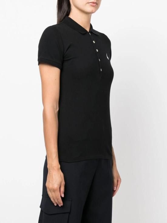 Ralph Lauren RALPH LAUREN Women Polo Shirts 211870245005 001 BLACK Size M / US 6-8 / IT 42-44 - 3 Thumbnail