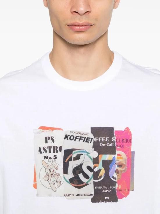 Paul Smith PAUL SMITH Men T-Shirts M2R220XPP5122 WHITE Size US S / EU 44-46 / 1 - 4 Thumbnail