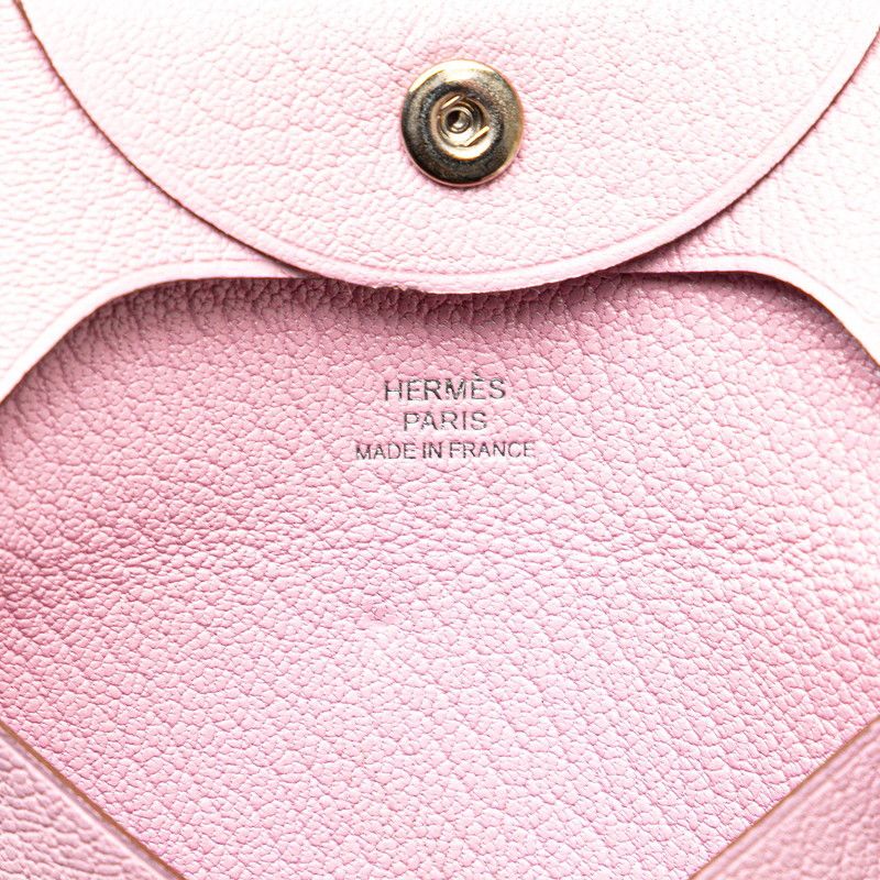 Hermes Hermes Hermes Bastia Chevre Coin Case Leather Coin Case Stamp Z (2021) DUTY FREE for USA Size ONE SIZE - 8 Thumbnail