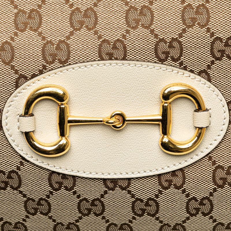 Gucci Gucci Gucci Horsebit 1955 GG Canvas Tote Bag Canvas Tote Bag 623694 Size ONE SIZE - 4 Thumbnail