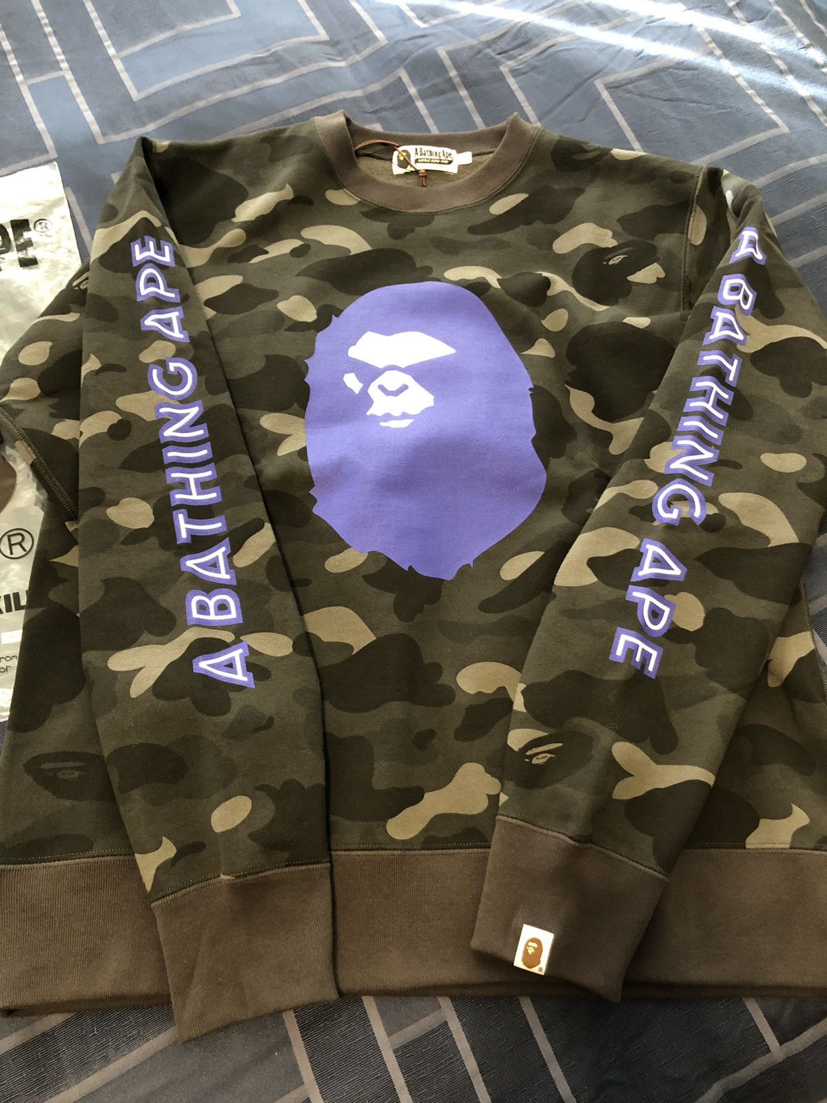 quality at the best price Color Camo Mad Face Wide Crewneck | www ...
