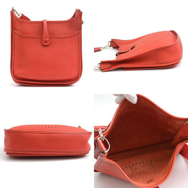 Hermes Hermes Hermes Evelyne II Taurillon Shoulder Bag Leather Shoulder Bag Stamp H Size ONE SIZE - 2 Thumbnail