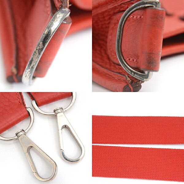 Hermes Hermes Hermes Evelyne II Taurillon Shoulder Bag Leather Shoulder Bag Stamp H Size ONE SIZE - 5 Thumbnail