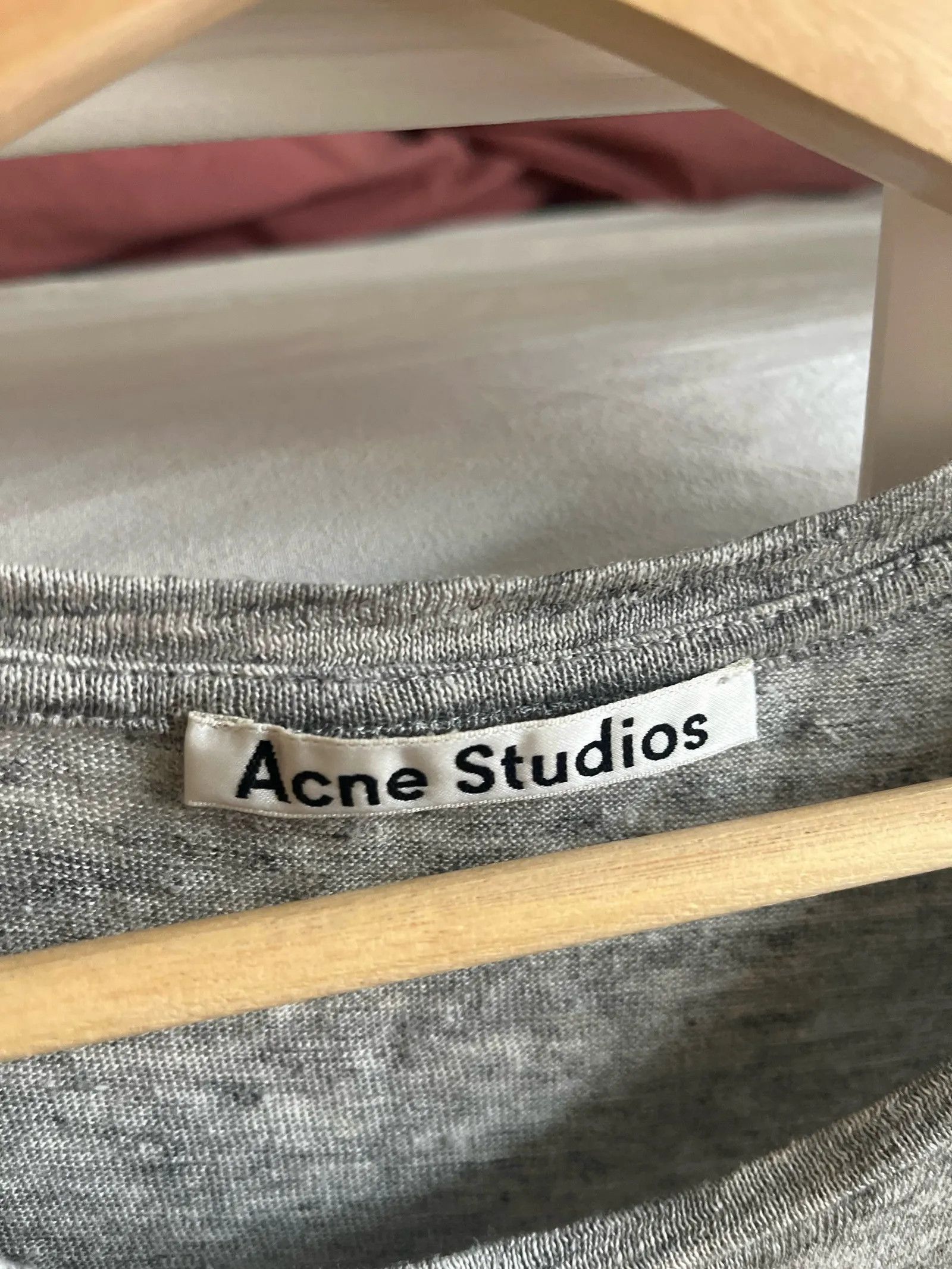 Acne Studios Acne Studios Copy linnen Short Sleeve T-shirt Size S / US 4 / IT 40 - 2 Thumbnail