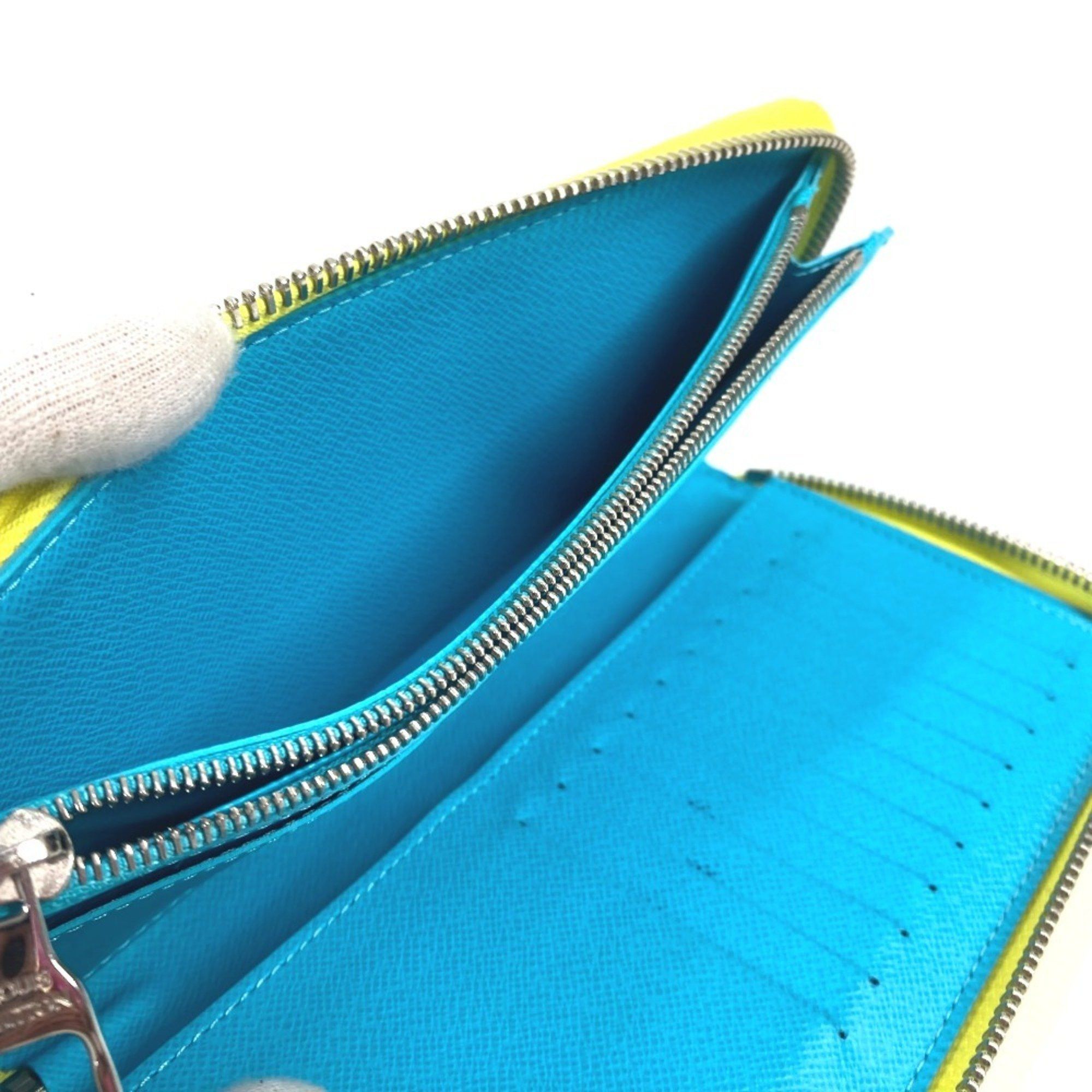 Louis Vuitton LOUIS VUITTON M82005 Monogram Playground Zippy Wallet Vertical Round Zipper Long Canvas Leather Men's Women's Yellow Size ONE SIZE - 17 Thumbnail
