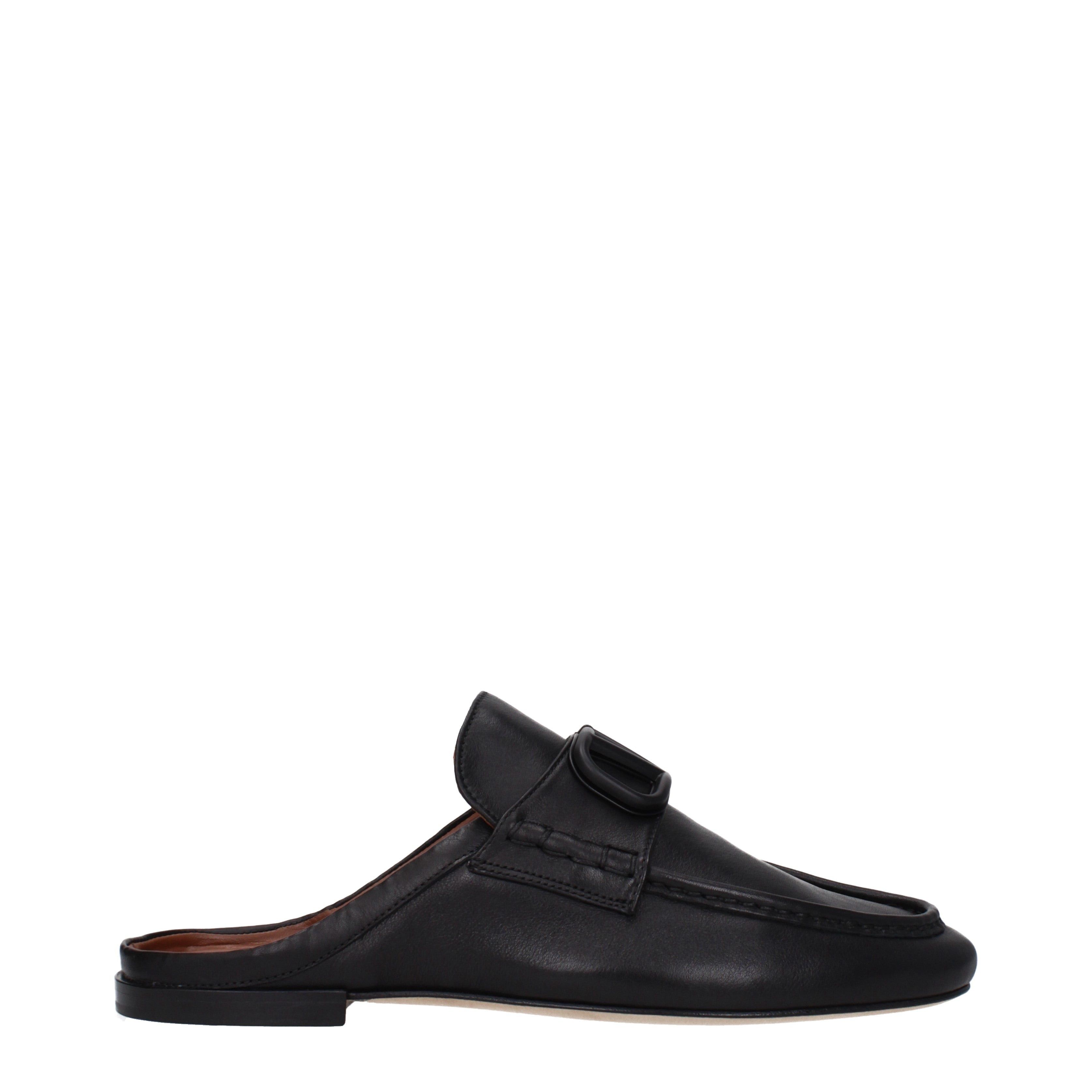 Valentino Slippers in Leather Size US 9 / EU 42 - 2 Thumbnail