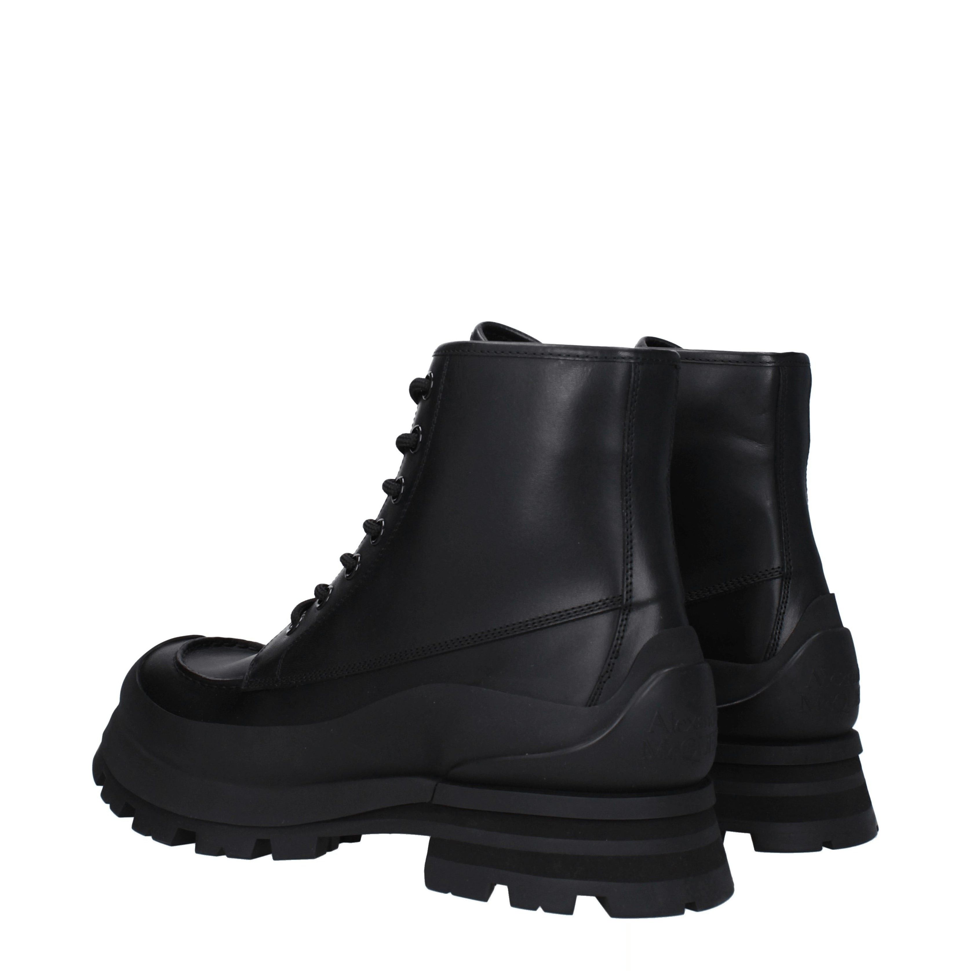 Alexander McQueen Ankle Boots in Leather Size US 8.5 / EU 41-42 - 4 Thumbnail