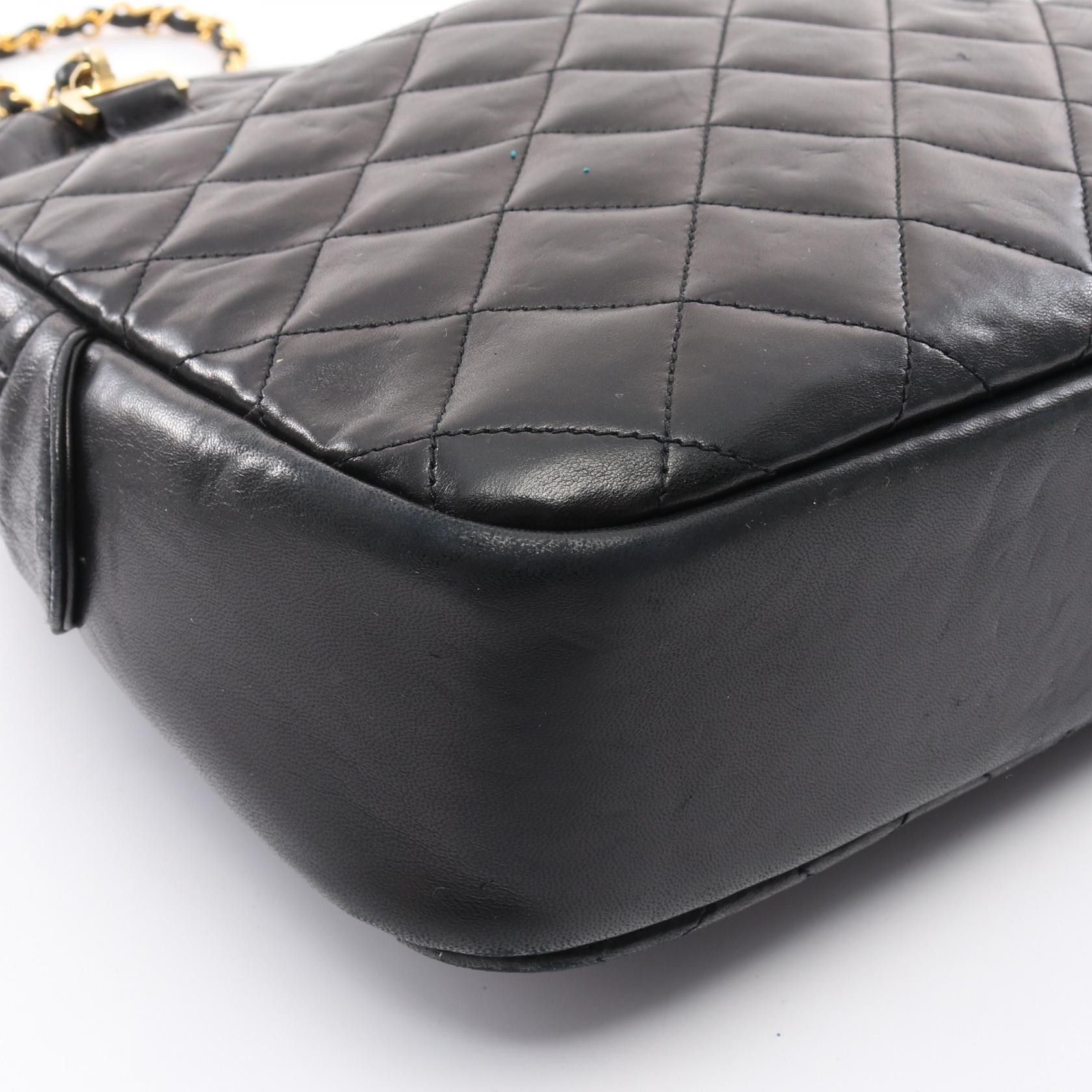 Chanel Chanel Chanel Matelasse Lambskin Shoulder Bag Leather Shoulder Bag Size ONE SIZE - 6 Thumbnail