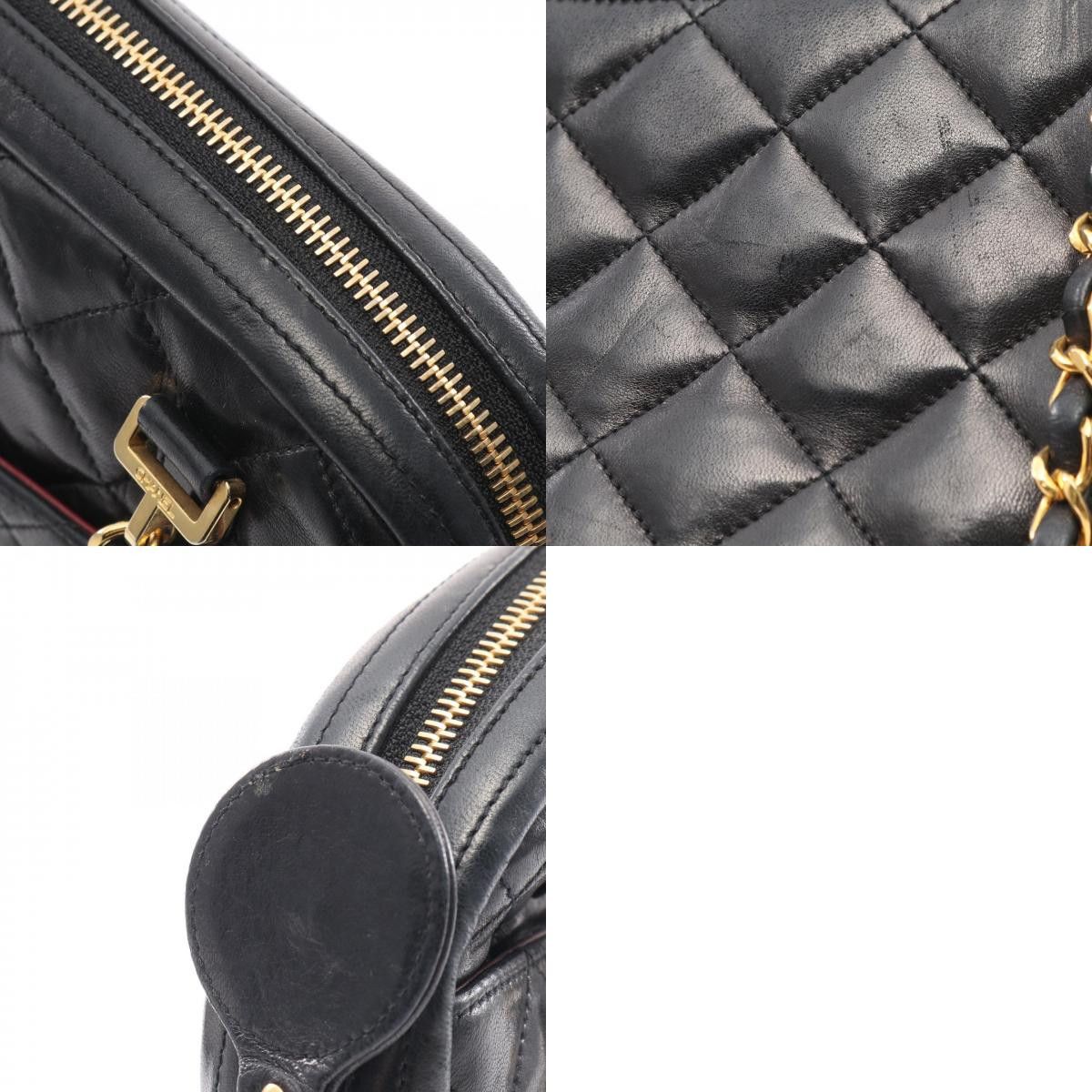 Chanel Chanel Chanel Matelasse Lambskin Shoulder Bag Leather Shoulder Bag Size ONE SIZE - 10 Thumbnail