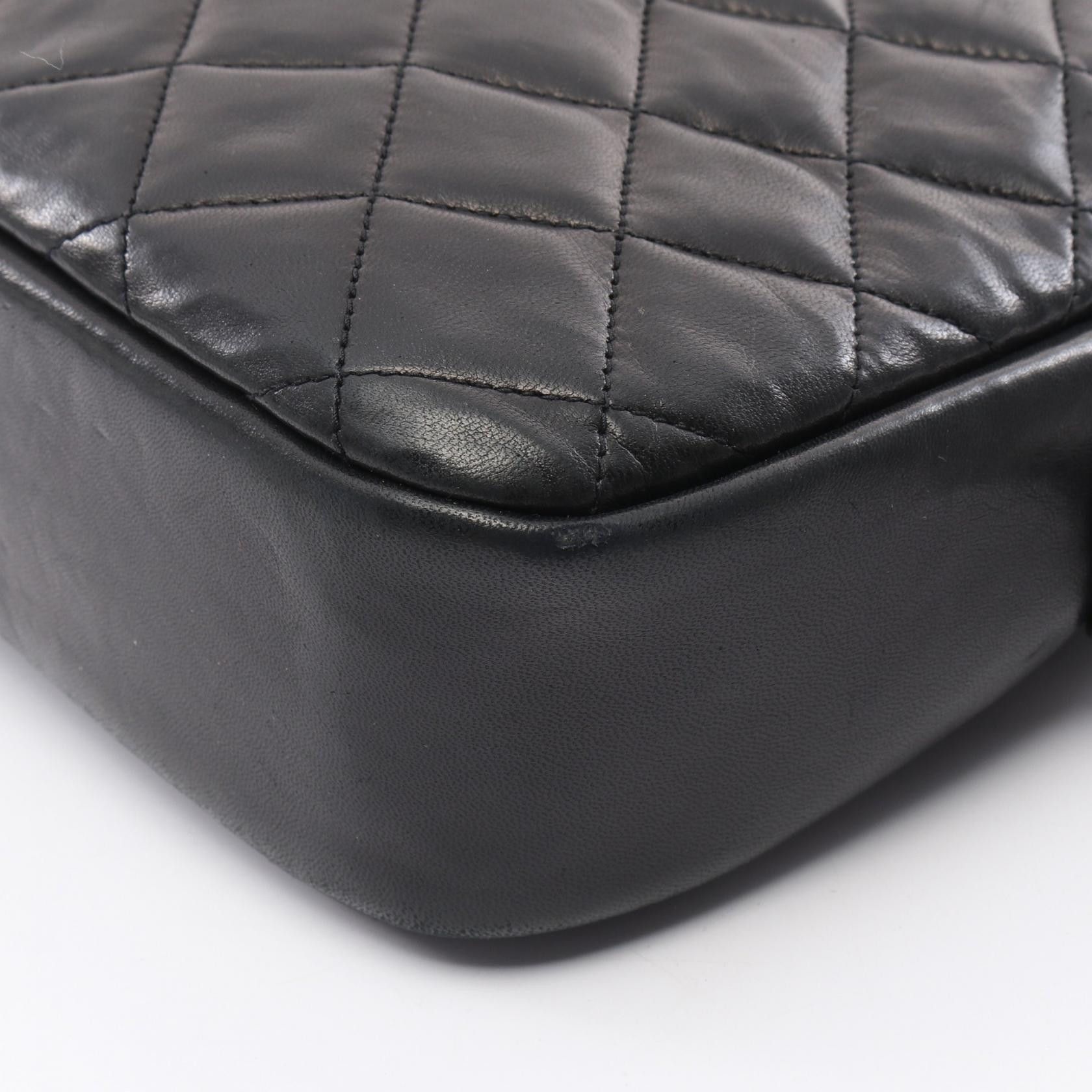 Chanel Chanel Chanel Matelasse Lambskin Shoulder Bag Leather Shoulder Bag Size ONE SIZE - 7 Thumbnail