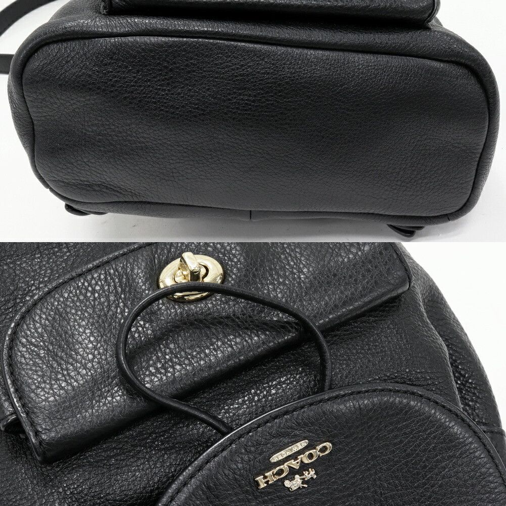 Coach Coach Coach Billy Calf Backpack Leather Backpack F37621 Size ONE SIZE - 6 Thumbnail